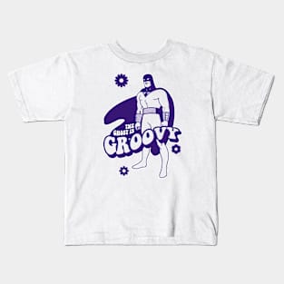 GHOSTS are groovy tie dye Kids T-Shirt